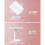 EASEHOLD Tri-Fold Illuminated Vanity Mirror 21Pcs Led Lights Touch Screen Lighted Makeup Table Mirror, White 3
