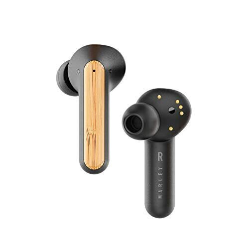 House of Marley Redemption ANC - Active Noise Cancelling, True Wireless Bluetooth Earphones, Sweat Resistant Earbuds, 28 Hours Playtime, USB-C Quick