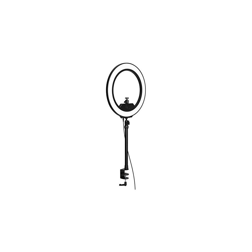 Elgato Ring Light - Premium 2500 lumens Light with desk clamp and ball mount for Streaming, TikTok, Instagram, Home Office, Temperature and Brightne