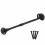 150MM Cabin Hook Eye Door Hold Back Open Classic Cast Iron Gate Holder 2