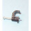 (White, 4mm) Round Cable Clips - Sizes 3.5mm - 12mm - White / Black - Pack of 100 3