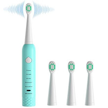 Sonic Electric Hammasharjat lapsille-5 moodia älykkäällä ajastimella, vedenpitävä USB-lataus ladattavat ultraäänihammasharjat, 4 vaihtoharjaa