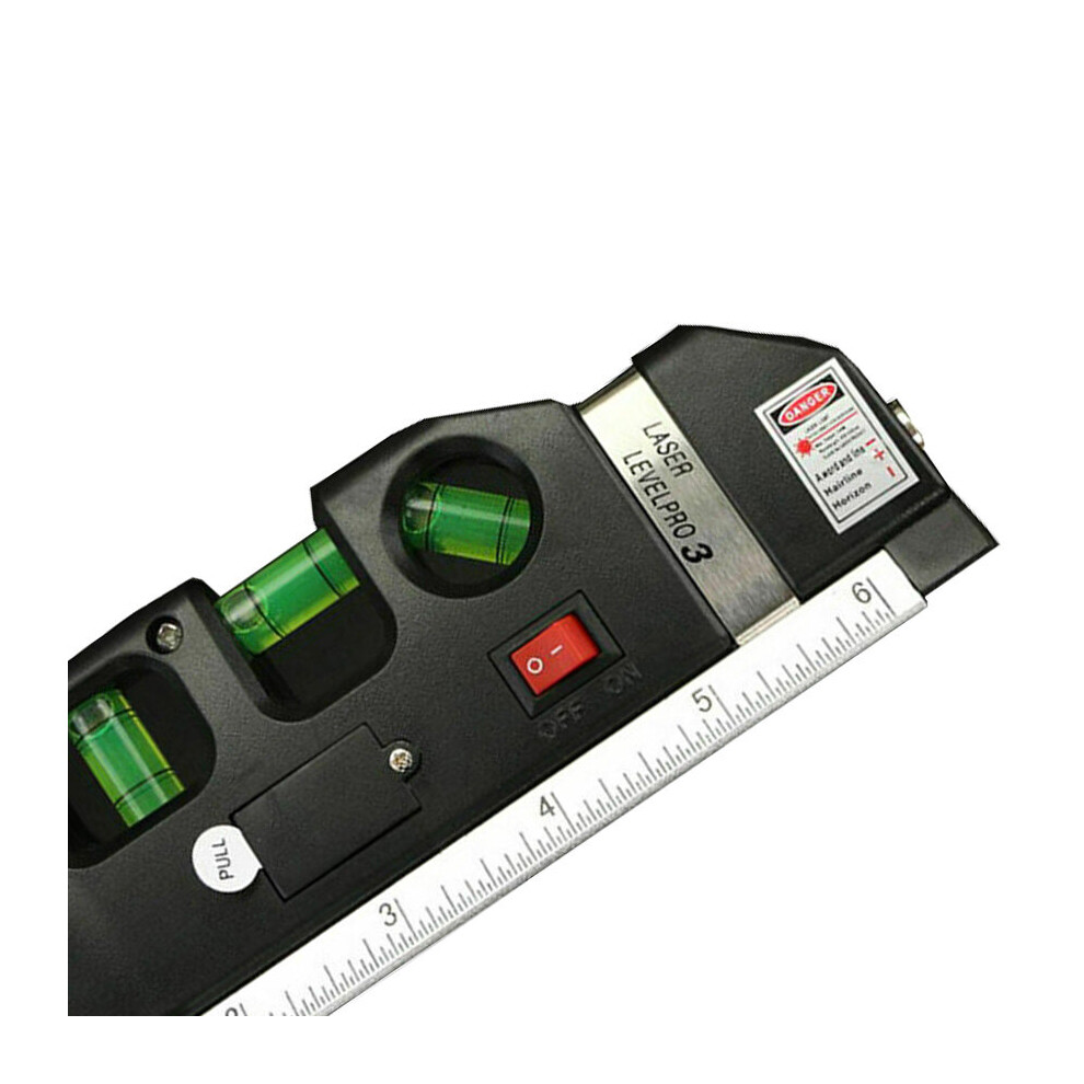 Multipurpose Laser Level Vertical Horizon Measuring Tape Metric Rulers