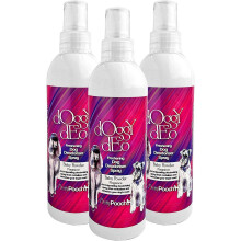 (3) Pretty Pooch Dog Deodoriser Baby Powder Fragrance