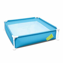 Piscina per bambini - BESTWAY - Il mio primo telaio quadrato 122cm - Capacità 365L