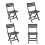 URBN Living (4Pc Set) Collapsible Outdoor Folding Garden Chair 1