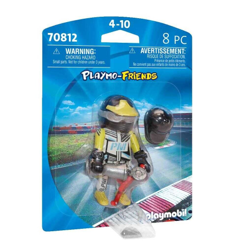 PLAYMOBIL PLAYMOBIL - 70812 - Piloto de corrida 2