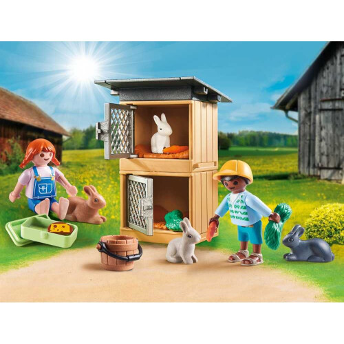 PLAYMOBIL Playmobil Rabbit Pen figure Playset Multicolour 1