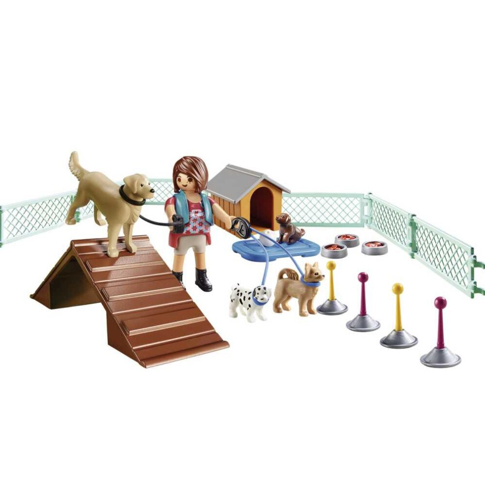 Playmobil Dog Trainer Figure Playset Multicolour