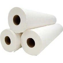 Paper Couch Roll, 2-Ply, 40 m x 500 mm, White (Pack of 3)