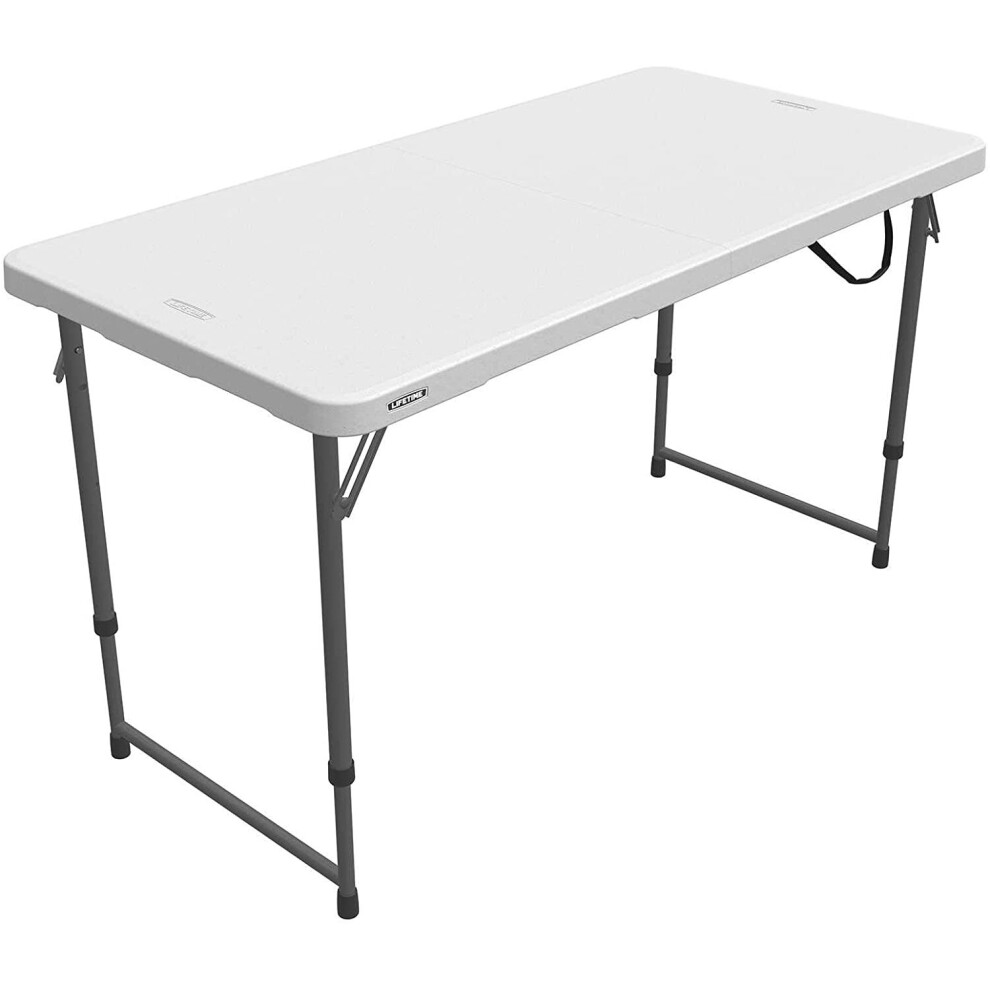 Folding Table 4Ft Heavy Duty Adjustable Outdoor Picnic Camping Garden Party Table-image-OPC-P87MBCQ-NEW