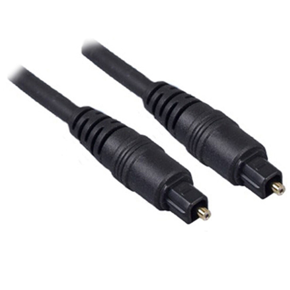 (1.5m) TosLink Fibre Optic Audio Cable - 1m / 1.5m / 2m / 3m