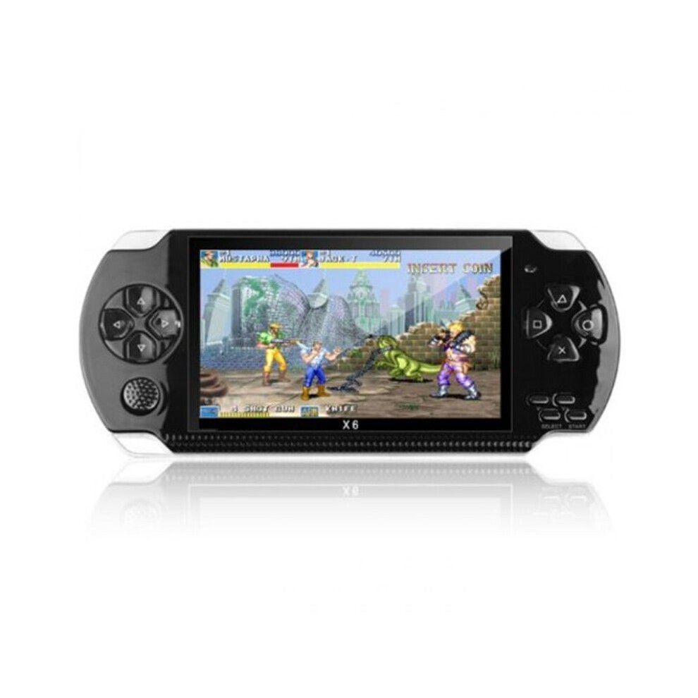 10000 Games HD Handheld Game Console With a 4.3 Inch Screen - Black