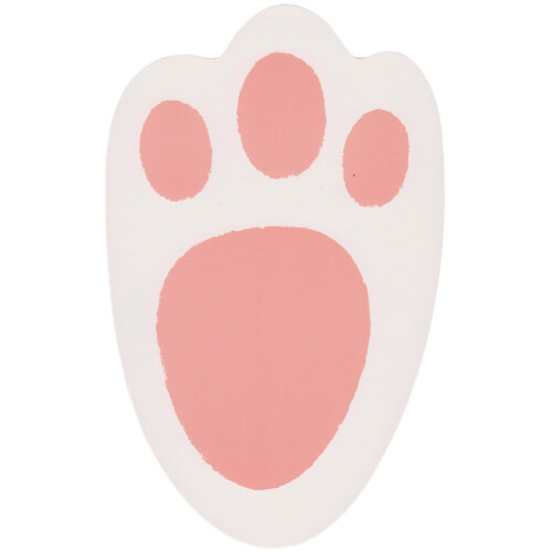 15x Easter Bunny Footprints Egg Hunt Paw Prints Ideal Crafts & Games 1