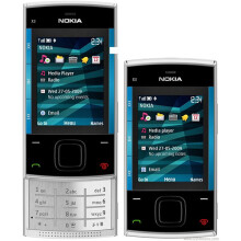 (Red on Black) Nokia X3 Single SIM | 46MB - Refurbished