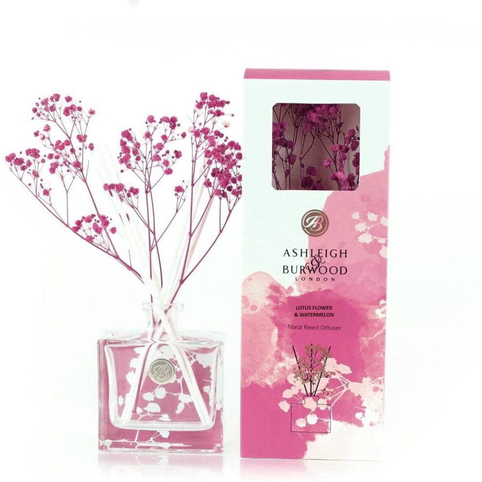 Ashleigh & Burwood In Bloom Lotus Flower & Watermelon Scented Reed Diffuser