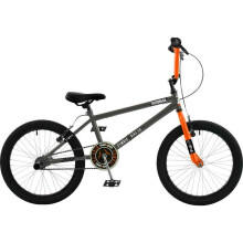 Zombie Outbreak BMX Bicycle Boys 20" Wheel Stunt Style Grey/Orange