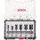 Bosch Bosch Straight 1/4 Inch Shank Router Drill Bit Set - 6 Piece 3