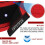 (Small, Red) RDX Weight Lifting Belt, Adjustable Back Support 6