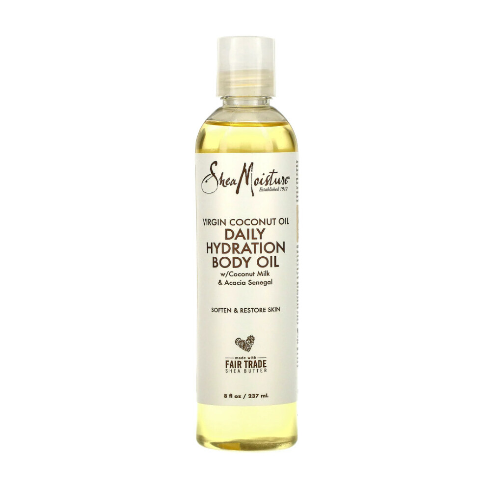 100% Virgin Coconut Oil Daily Hydration Body Oil by Shea Moisture | 8 oz Oil