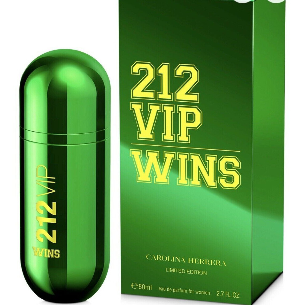 212 VIP WINS by Carolina Herrera 2.7 oz. EDP Spray for Women