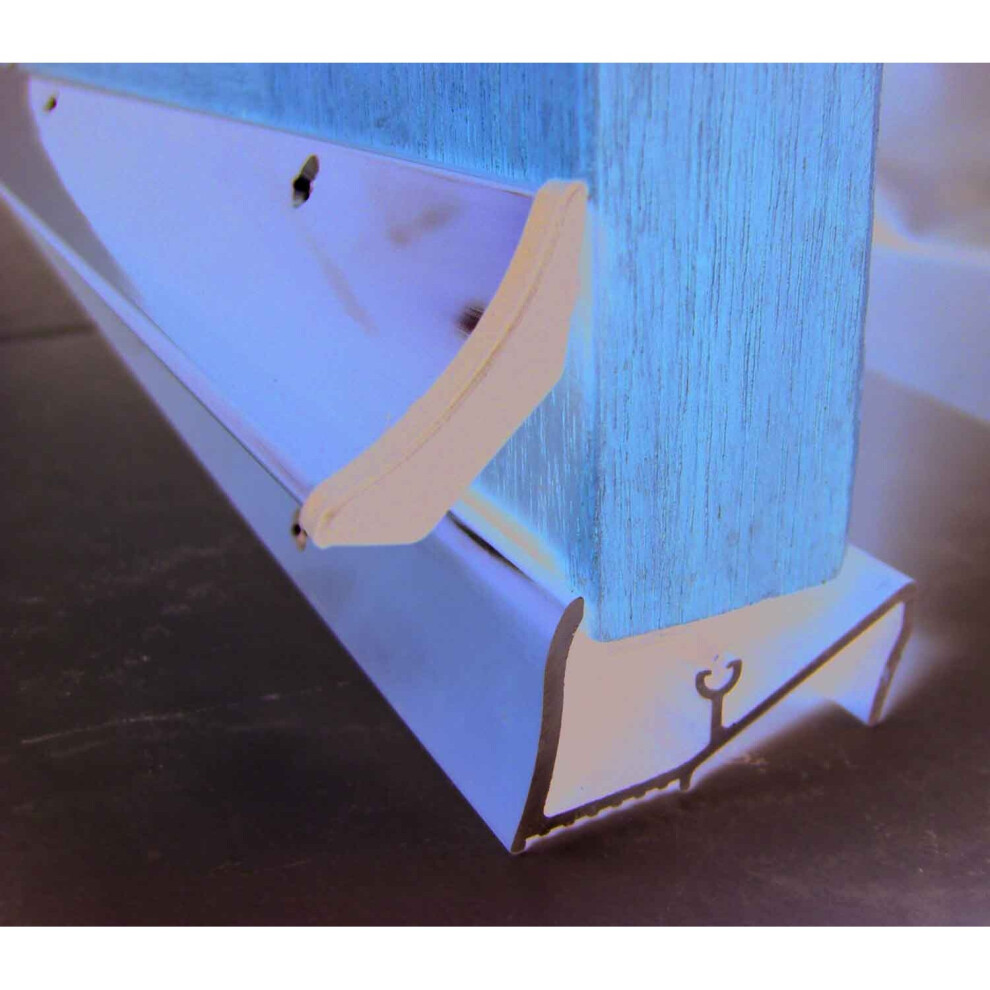 (Gold) Lowline Door Threshold Sill Weather Water Draught Excluder Seal Cill 5017259000632