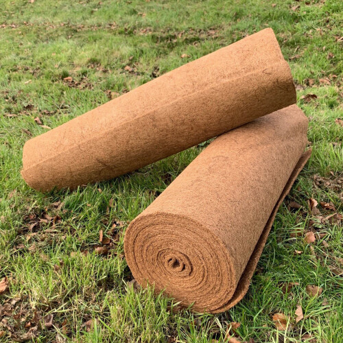 Selections Set of 2 Coco Hanging Basket Planter Liner 10m Bulk Rolls 2
