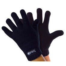 (6-7 Years, Schwarz) THMO - THMO - Kinder Thinsulate Handschuhe Winter Thermo Handschuhe für Jungen Mädchen