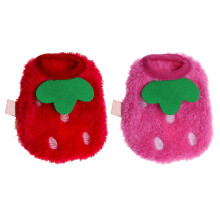 2x Strawberry Guinea Pig Clothes Small Pet Winter Plush Warm Apparel 3XS