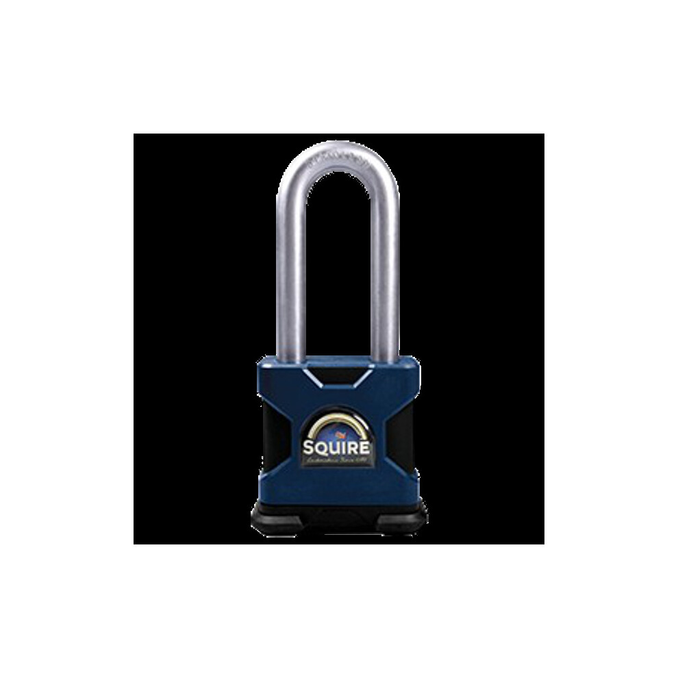 SQUIRE SS50S/2.5 Stronghold Steel 6 Pin Long Shackle Padlock