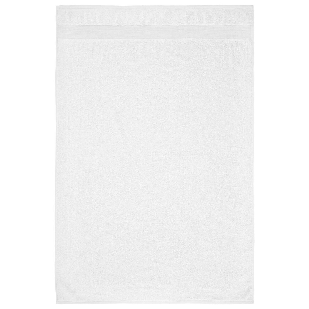 Catherine Lansfield Anti-Bacterial Cotton Towel - White - Hand Towel - Image 4