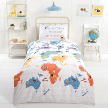 Rapport Home My World Duvet Cover Set Multi Double Bedding Set