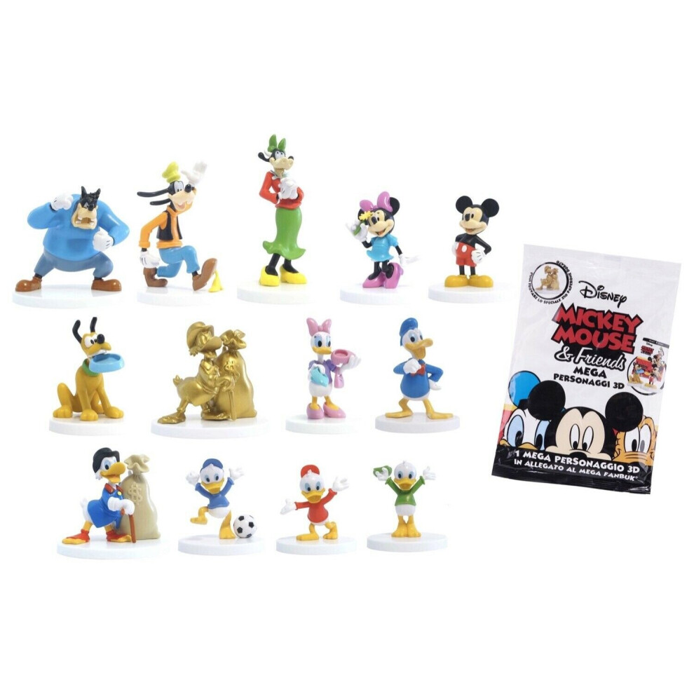 Disney X2 Mickey Mouse & Friends Blind Bags Figure Cake Topper Party Filler