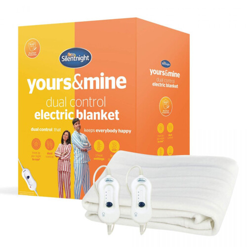 Silentnight Silentnight Yours & Mine Dual Control Electric Blanket Double
