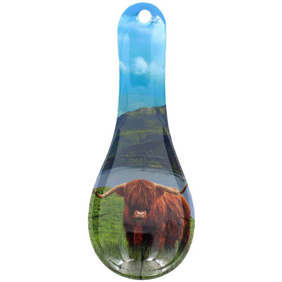 Spoon Rest - Highland Cow Brown