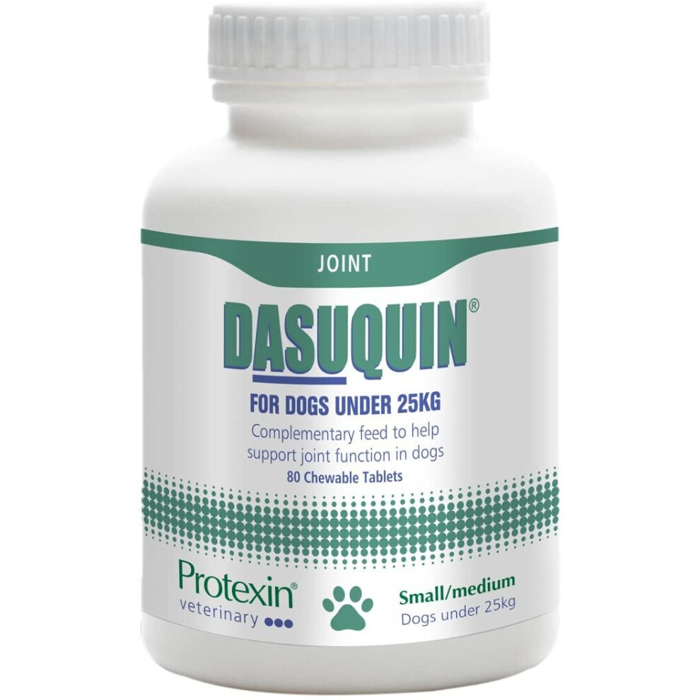 Protexin Veterinary Dasuquin Joint Health Supplement Tablets For Dogs Under 25kg, Pack of 80