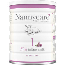 NANNYCARE Goats Milk Baby Formula  Stage 1 (from Birth) First Infant Milk. Nanny Care Baby Milk Powder for nutritionally Complete Combination or Bo
