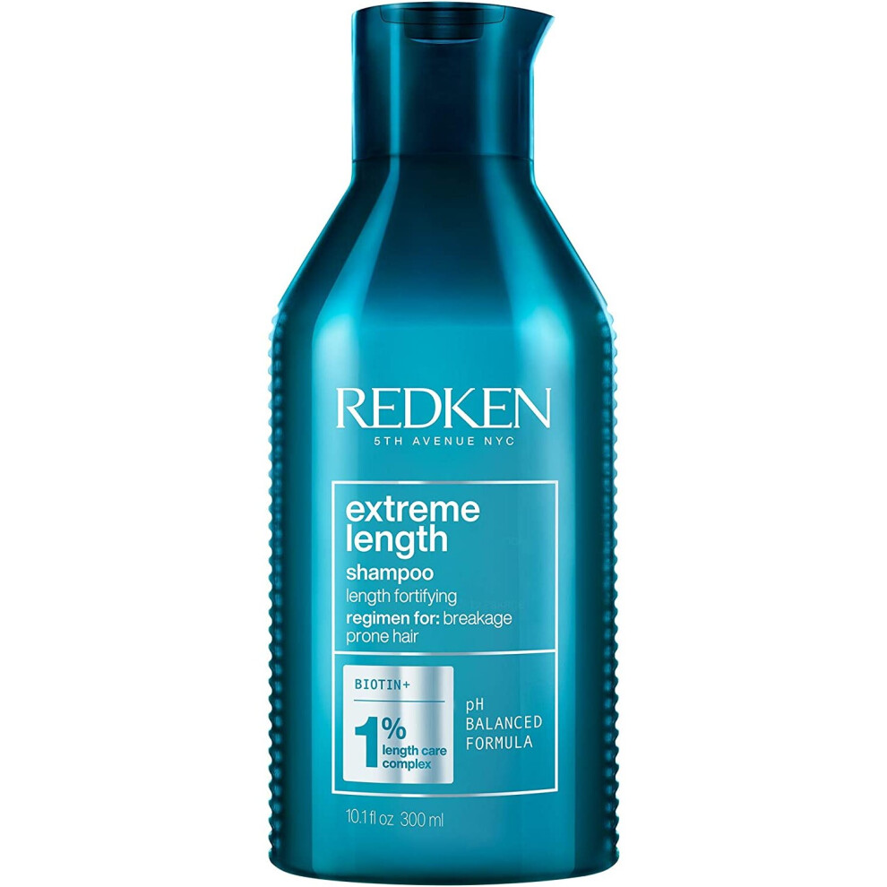 Redken | Extreme Length | Shampoo | Biotin | for Longer, Stronger Hair