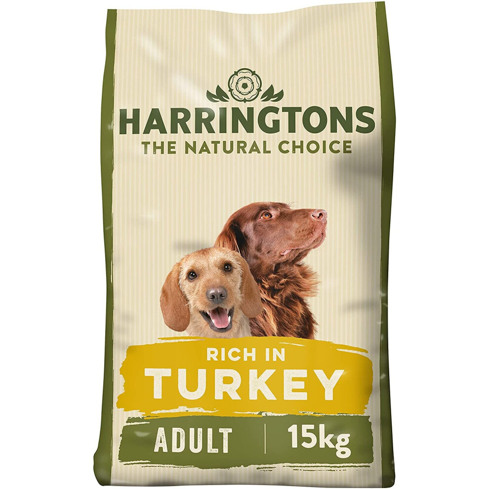 Harrington's Dog Food Complete Turkey and Vegetables Dry Mix, 15kg