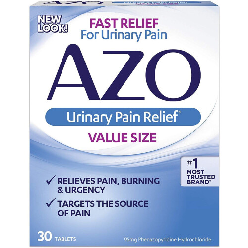 Azo, Harntrakt-Schmerzlinderung, 30 Tabletten