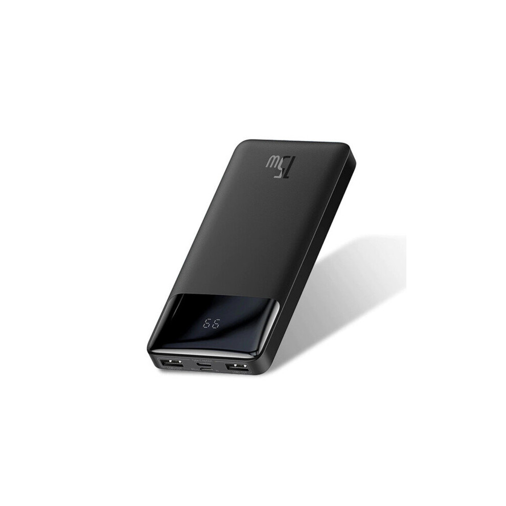 (15W 20000Mah) Power Bank 20000Mah Portable Charger Powerbank 10000Mah External Battery Pd 20W Fast Charging For Iphone Xiaomi Poverbank Black 5000015265680