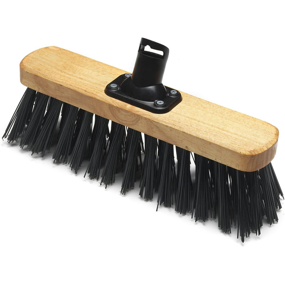 Addis 513875 325mm Stiff Broom Head PET, Multi-Colour