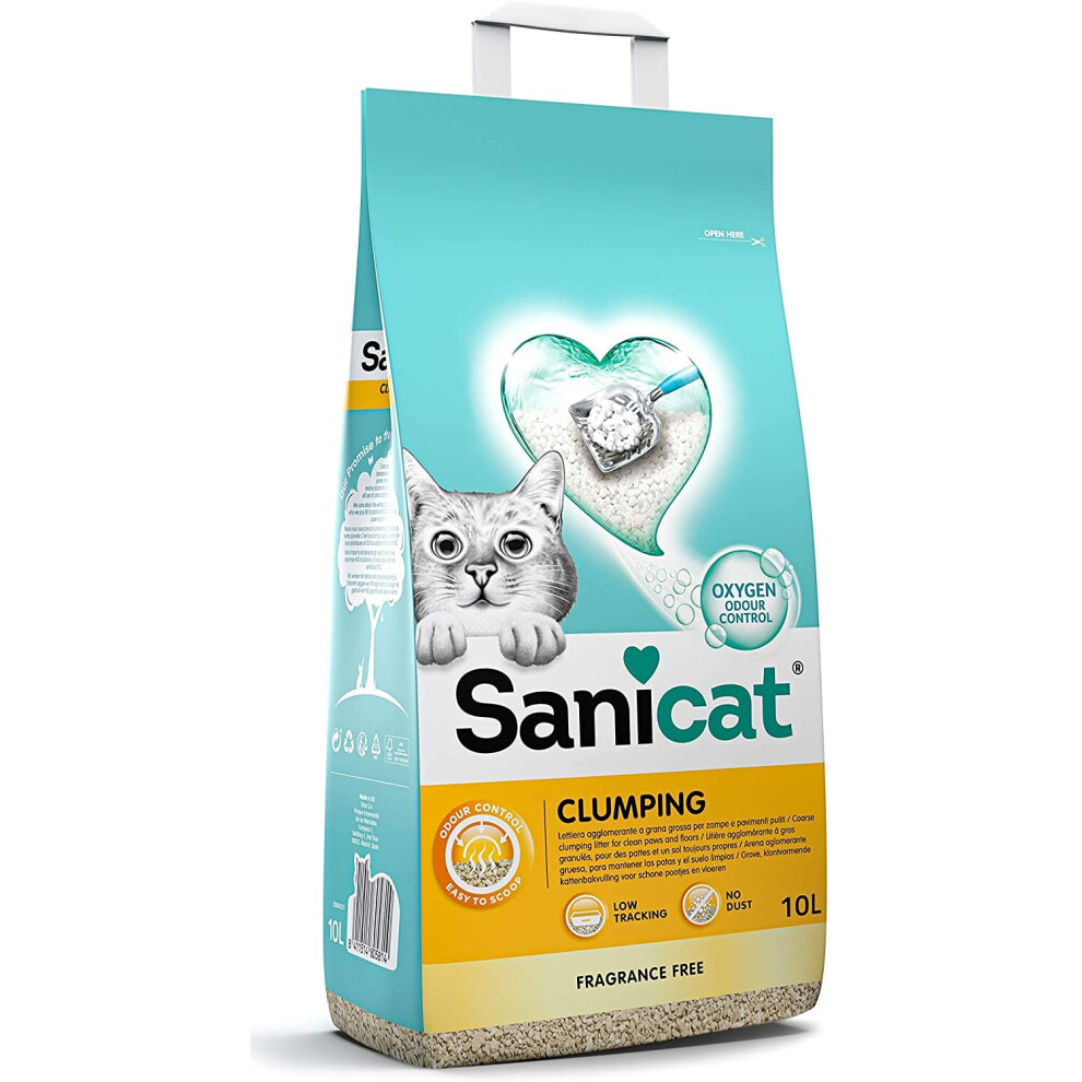 Sanicat Clumping unscented 10L