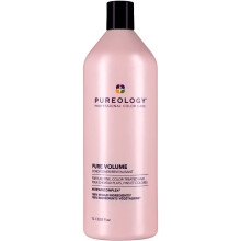 Pureology | Pure Volume | Conditioner | For Flat, Fine, Colour-Treated Hair | Adds Weightless Volume | Vegan