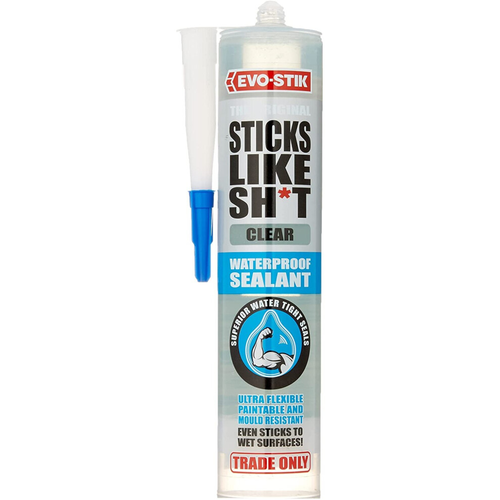 Evo-Stik 30811716 All Purpose Sealant - Clear