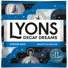 Lyons Decaffeinated Coffee Bags Bulk Buy (150)