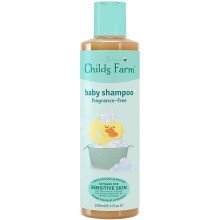 Childs Farm - Baby Shampoo, Gently Cleanses, Sensitive Skin & Scalp, Unfragranced, Suitable for Newborns, 250ml