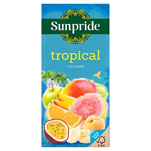 Sunpride Multivitamin Tropical Natural Fruit Juice Drink - 1L