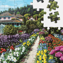 Relish Demens Puslespil for voksne 63 Piece Monet's Garden Puslespil Demensaktiviteter for seniorer