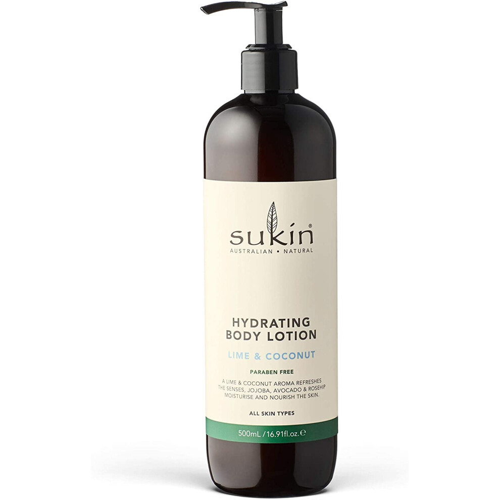 Sukin Hydrating Body Lotion With Lime And Coconut